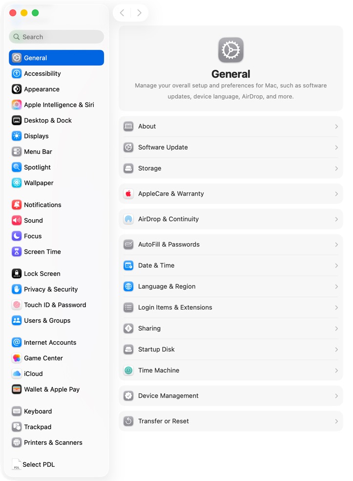 Sign in with your Apple Account in System Settings (at the top of its sidebar), and turn on iCloud Drive under iCloud. The app keeps your data in your own iCloud, so an iPhone, an iPad and a Mac see the same.